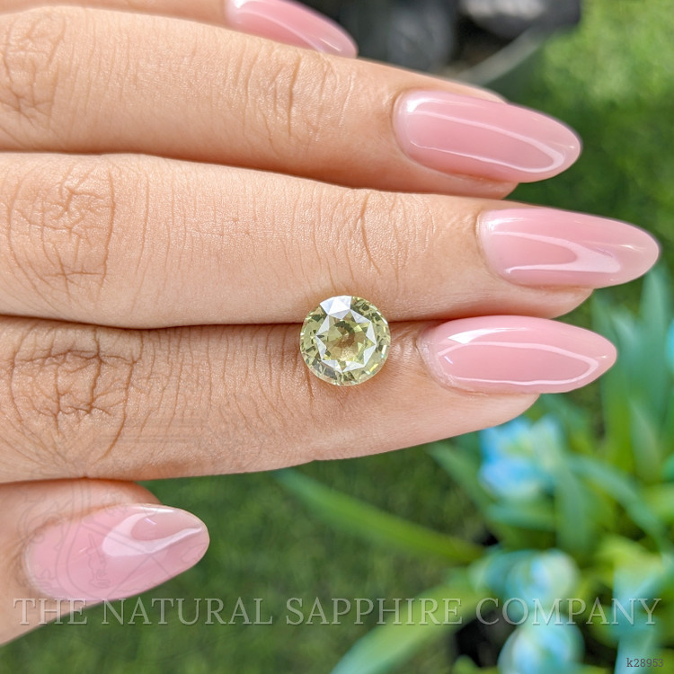 2.84 Ct. Yellowish Green Chrysoberyl from Tanzania