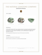 0.85 Ct. Alexandrite from Tanzania Appraisal