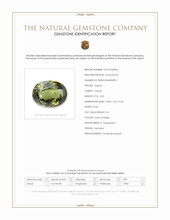 3.52 Ct. Color Change Garnet from Tanzania Scan Report