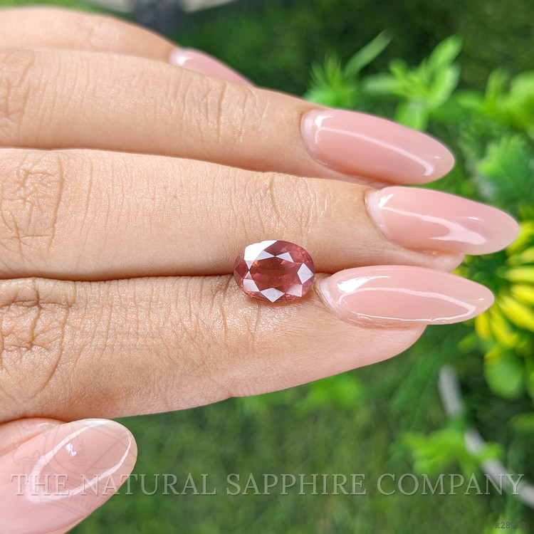 2.50 Ct. Reddish Brown Malaya Garnet from Tanzania