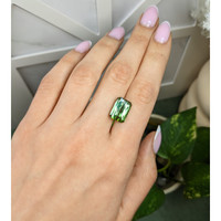 9.44 Ct. Green Tourmaline from Africa Life Style