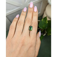 5.99 Ct. Yellowish Green Tourmaline from Africa Life Style