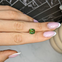 2.86 Ct. Green Tourmaline from Africa Life Style