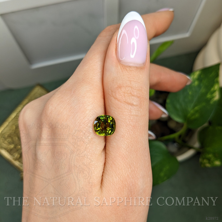 3.32 Ct. Yellowish Green Tourmaline from Africa