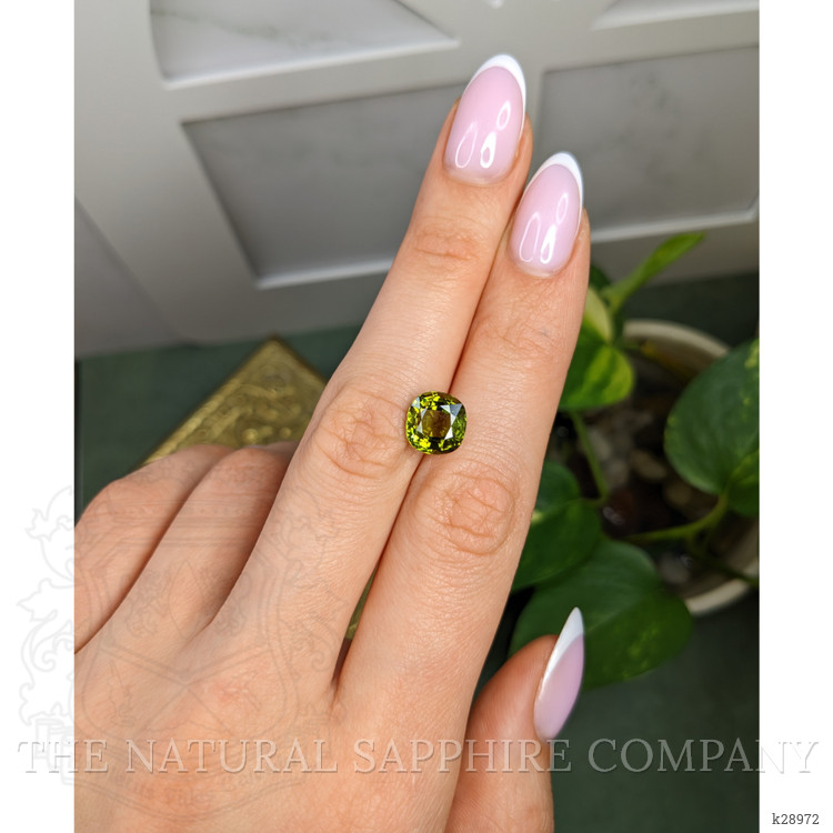 3.32 Ct. Yellowish Green Tourmaline from Africa