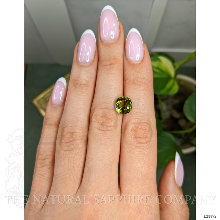 3.32 Ct. Yellowish Green Tourmaline from Africa