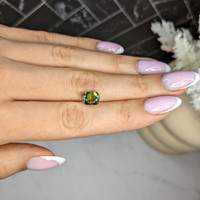 3.11 Ct. Yellowish Green Tourmaline from Africa Life Style