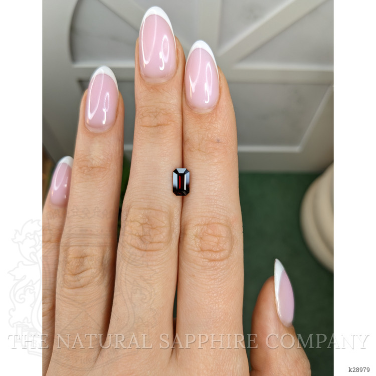 1.37 Ct. Red Spinel from Burma (Myanmar)