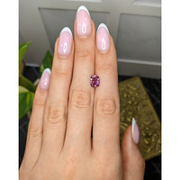1.87 Ct. Purplish Pink Spinel from Burma (Myanmar) Life Style
