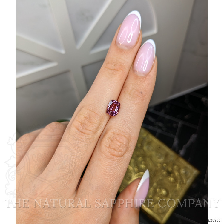 1.87 Ct. Purplish Pink Spinel from Burma (Myanmar)