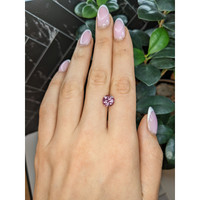 2.83 Ct. Pinkish Purple Spinel from Burma (Myanmar) Life Style