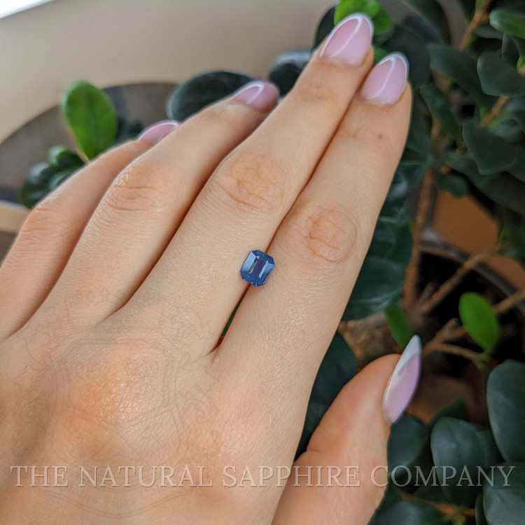 1.27 Ct. Greyish Blue Spinel from Tanzania