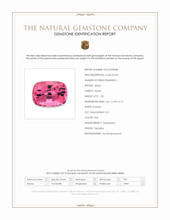 1.05 Ct. Pink Spinel from Tanzania Scan Report
