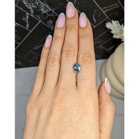 2.12 Ct. Blue Aquamarine from Mozambique Life Style