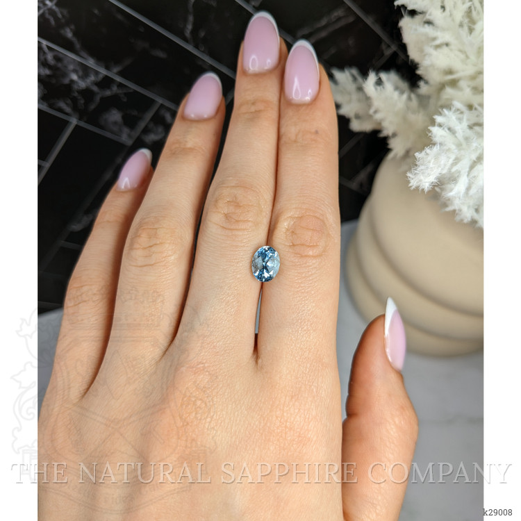 2.01 Ct. Blue Aquamarine from Mozambique