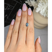 2.01 Ct. Blue Aquamarine from Mozambique Life Style