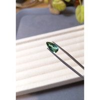 2.57 Ct. Bluish Green Tourmaline from Brazil Life Style