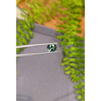 1.96 Ct. Bluish Green Tourmaline from Brazil Life Style