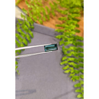 4.29 Ct. Bluish Green Tourmaline from Brazil Life Style