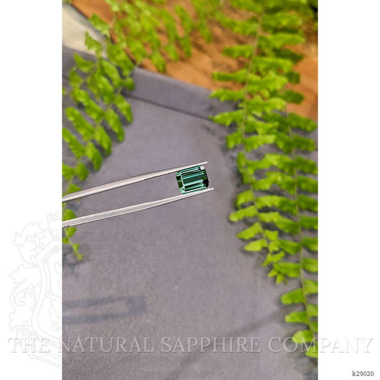 3.96 Ct. Bluish Green Tourmaline from Brazil