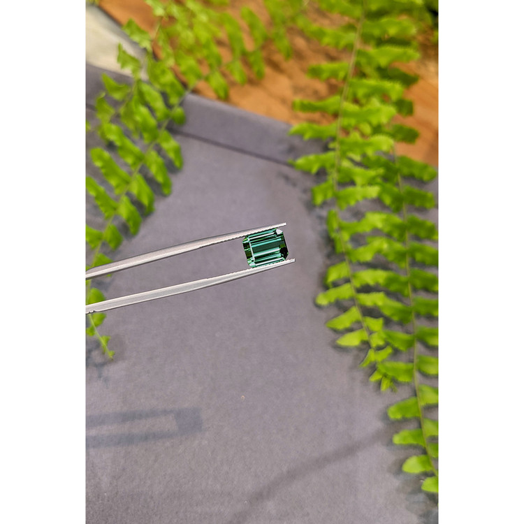 3.96 Ct. Bluish Green Tourmaline from Brazil