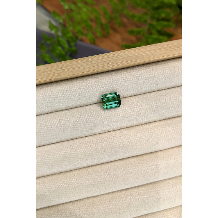 3.96 Ct. Bluish Green Tourmaline from Brazil
