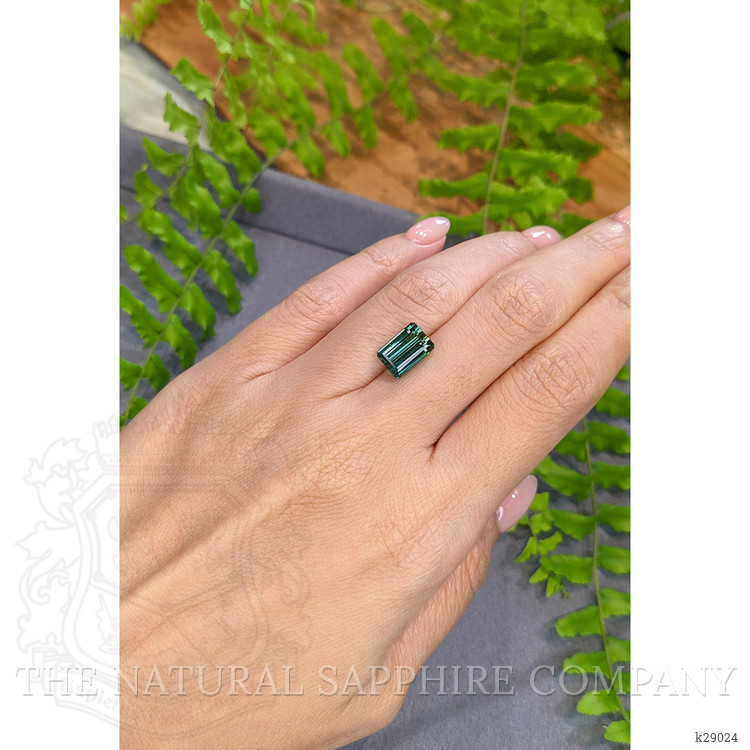 3.52 Ct. Bluish Green Tourmaline from Brazil