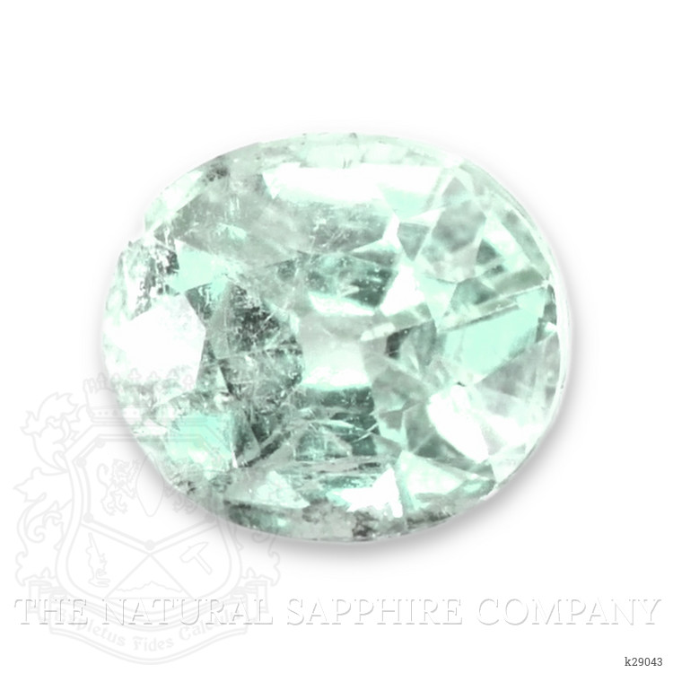 1.36 Ct. Bluish Green Tourmaline from Republic of Congo