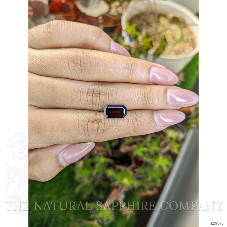 2.95 Ct. Red Garnet from Ceylon (Sri Lanka)