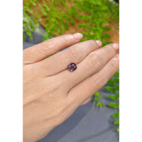 1.79 Ct. Pinkish Purple Spinel from Tanzania Life Style