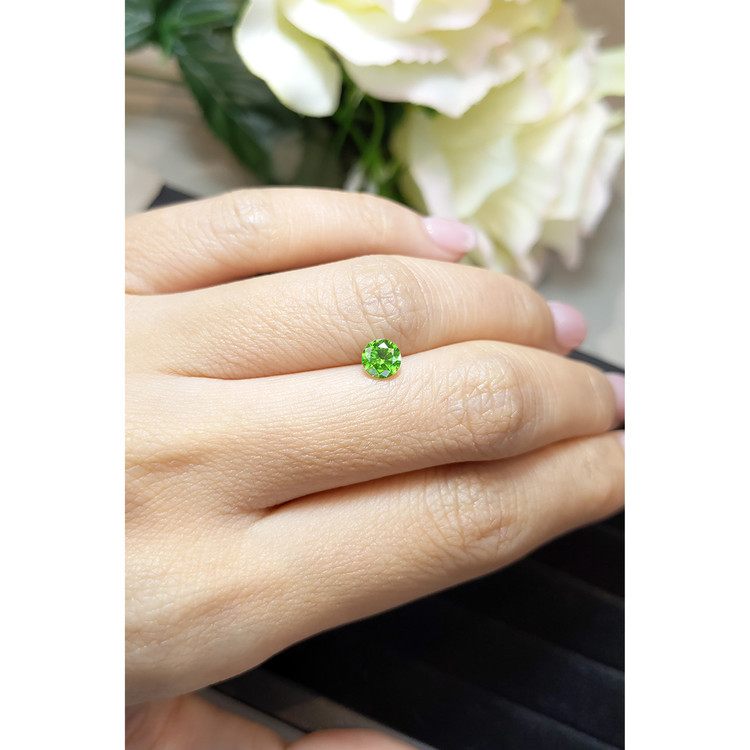 0.56 Ct. Demantoid Garnet from Russia