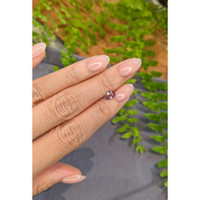 0.84 Ct. Purplish Pink Spinel from Tanzania Life Style