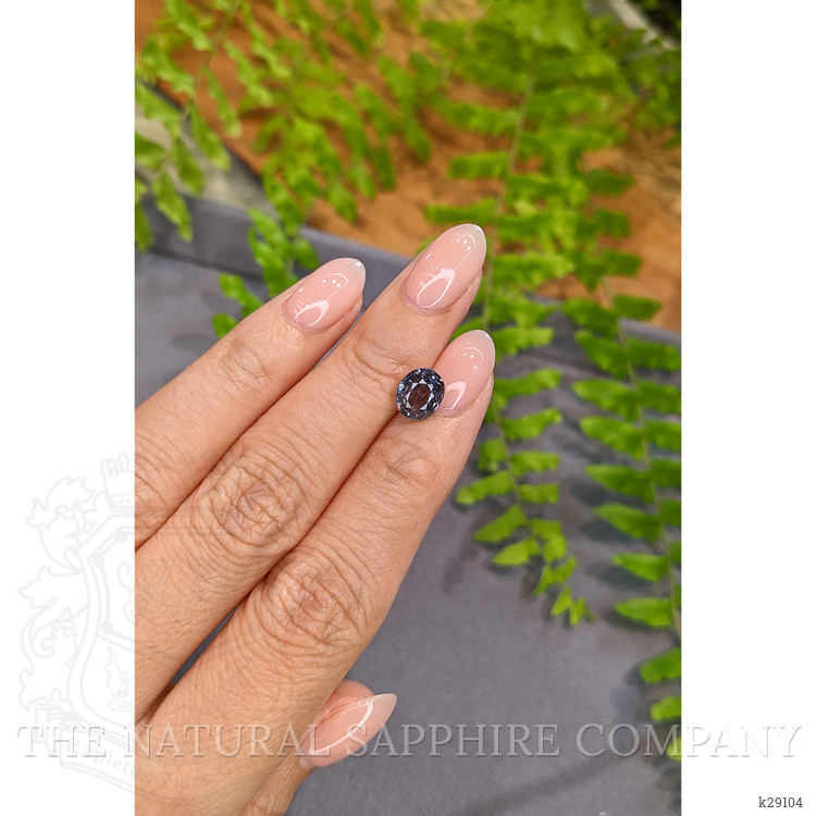 2.22 Ct. Grey Spinel from Burma (Myanmar)