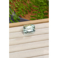 70.60 Ct. Mint Green Prasiolite from Madagascar Life Style