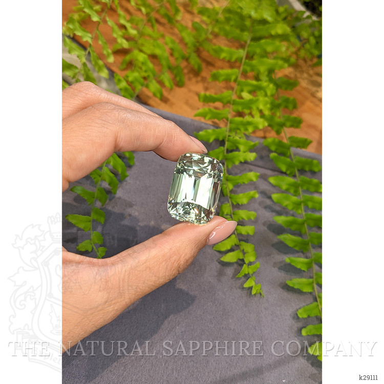 70.60 Ct. Mint Green Prasiolite from Madagascar