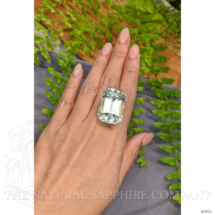 70.60 Ct. Mint Green Prasiolite from Madagascar