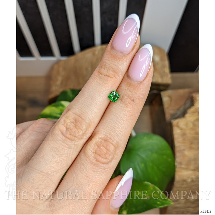 0.71 Ct. Tsavorite Garnet from Tanzania