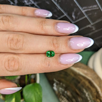 1.28 Ct. Tsavorite Garnet from Tanzania Life Style