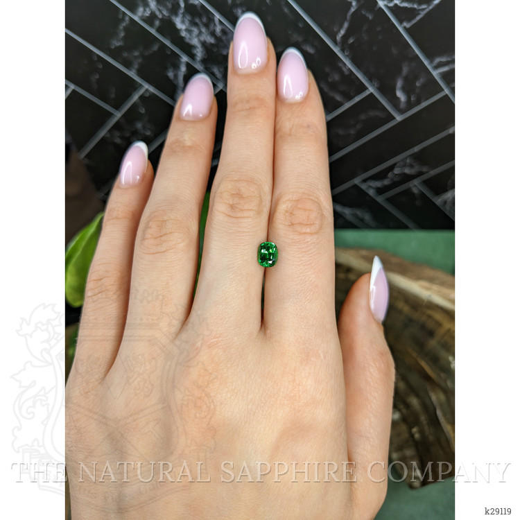 1.28 Ct. Tsavorite Garnet from Tanzania