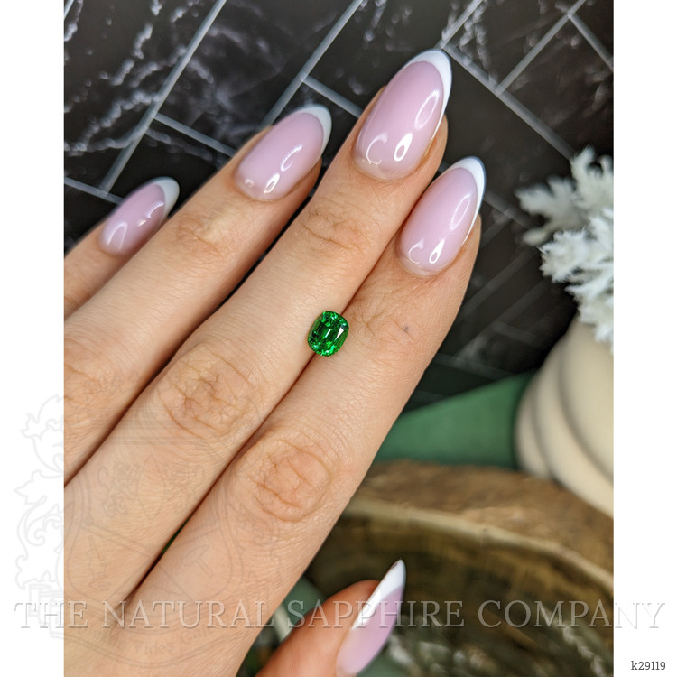 1.28 Ct. Tsavorite Garnet from Tanzania