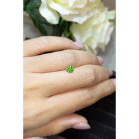 0.68 Ct. Demantoid Garnet from Russia Life Style