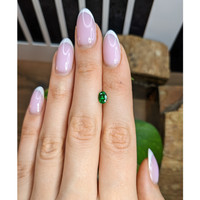 0.89 Ct. Tsavorite Garnet from Tanzania Life Style