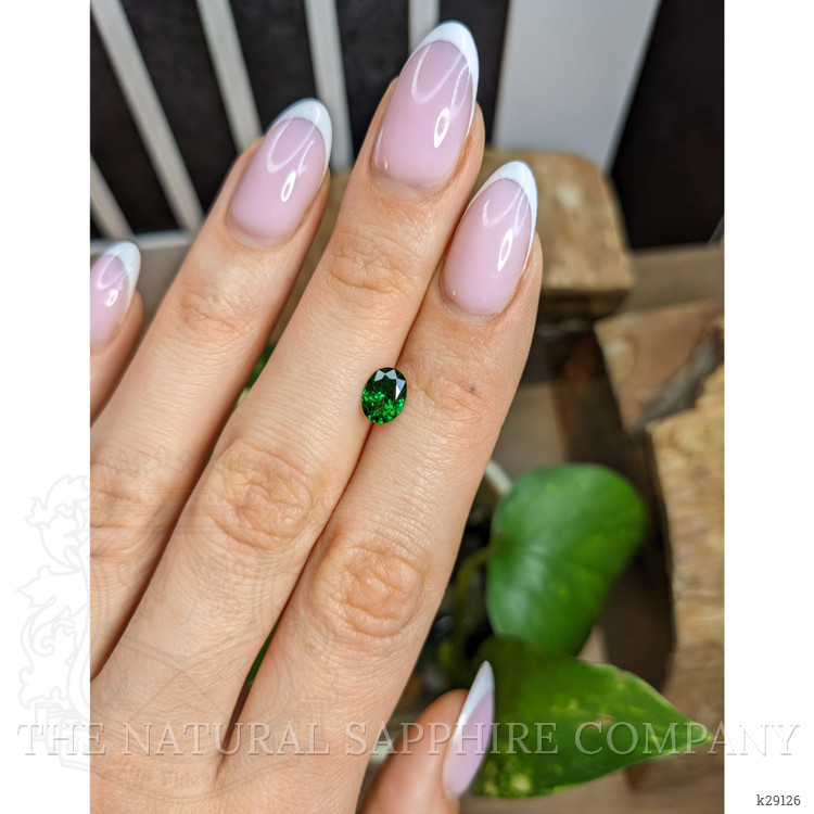 0.97 Ct. Tsavorite Garnet from Tanzania