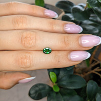 1.16 Ct. Tsavorite Garnet from Tanzania Life Style