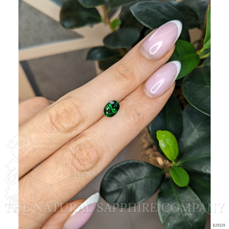 1.38 Ct. Tsavorite Garnet from Tanzania