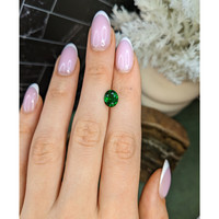 2.07 Ct. Tsavorite Garnet from Tanzania Life Style