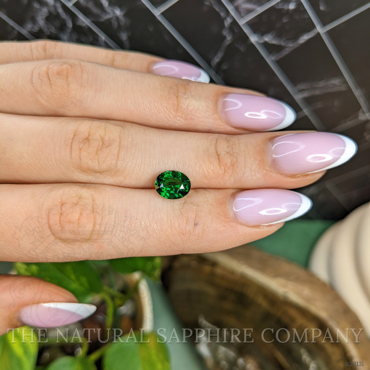 2.07 Ct. Tsavorite Garnet from Tanzania