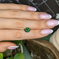 2.07 Ct. Tsavorite Garnet from Tanzania Life Style