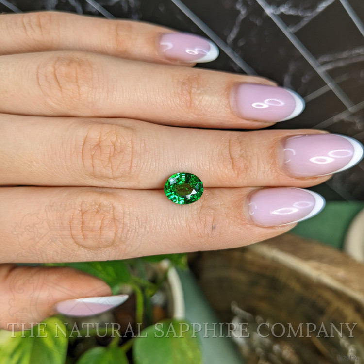 2.57 Ct. Tsavorite Garnet from Tanzania