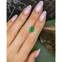 2.57 Ct. Tsavorite Garnet from Tanzania Life Style